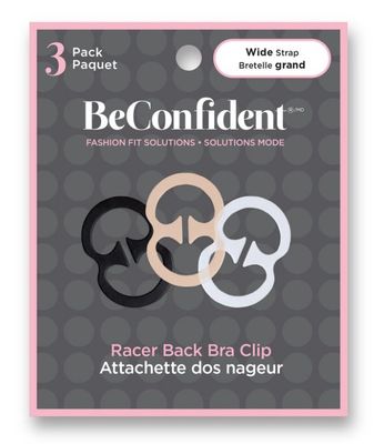 BC30050 3PK Racer Back Bra Clip