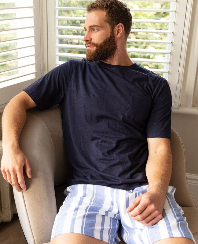 3094 Alpes Men&#39;s Stripe Short