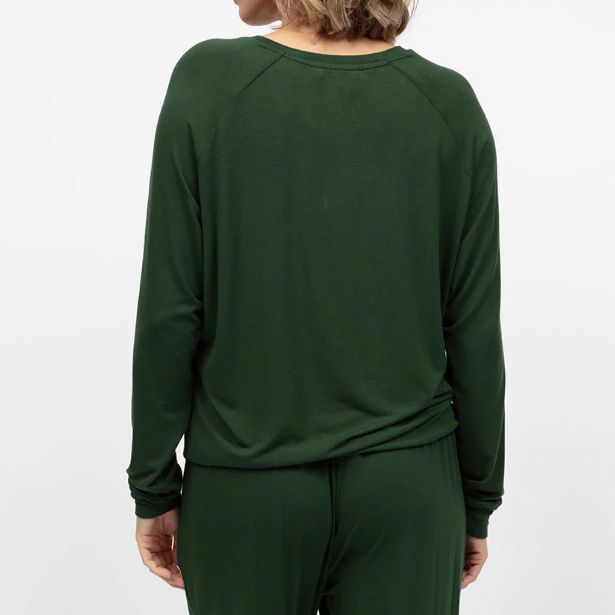 5011 Olive Jersey Pyjama Set