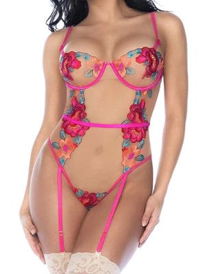 8928 Seductive Garden Teddy