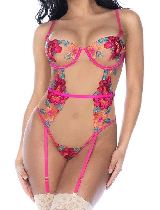 8928 Seductive Garden Teddy