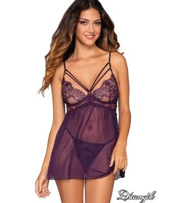 12467X Plum Babydoll