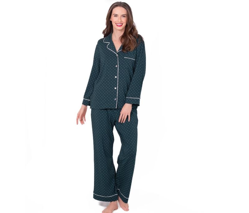 LW09KS052 Green Dot PJ SET