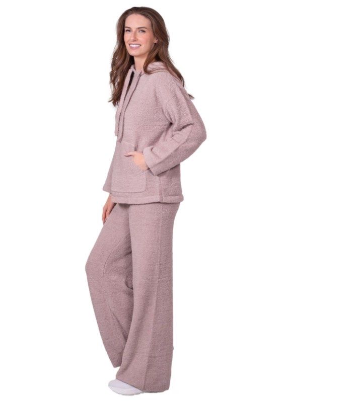 LW05ST2302 Chenille Hoodie &amp; Pant Set