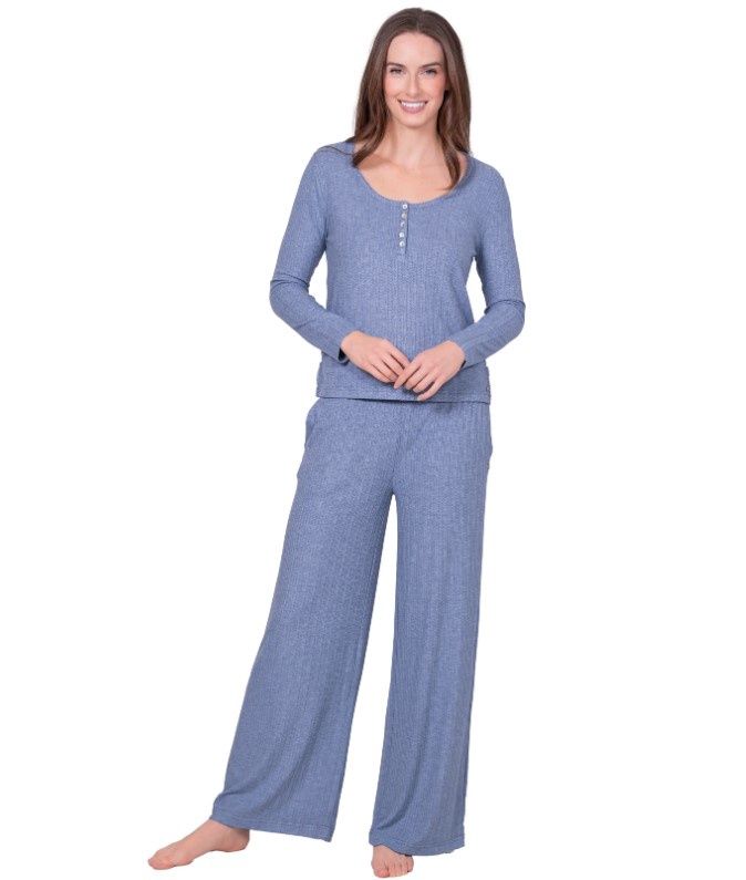LW11KS355 Recycled Pointelle Knit Lounge Set