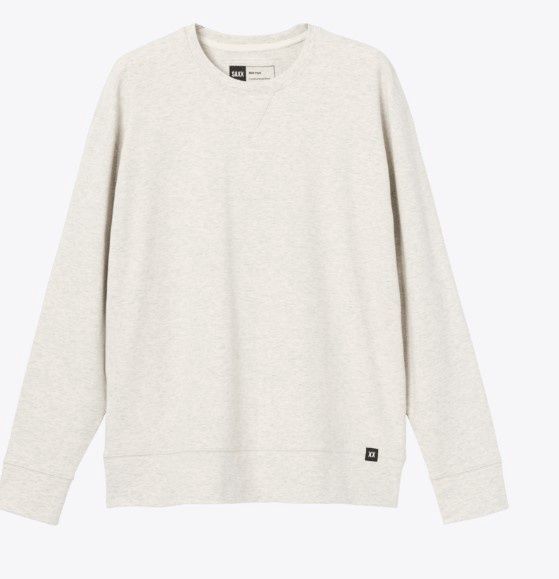 SXLT37 Long Sleeve Crew, Colour: Steel Heather, Size: S