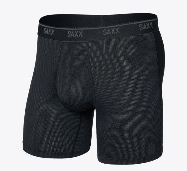 SXBB65F-BLK Quest Quick Dry Mesh Boxer Brief