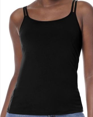 Valletta Support Cami, Colour: Black, Size: 12