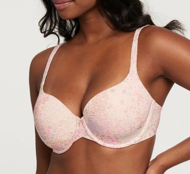 9310 Pure T-shirt Bra, Bra Size: 32B, Colour: Flower Field
