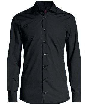 Basic Modern Fit Long Sleeve Dress Shirt