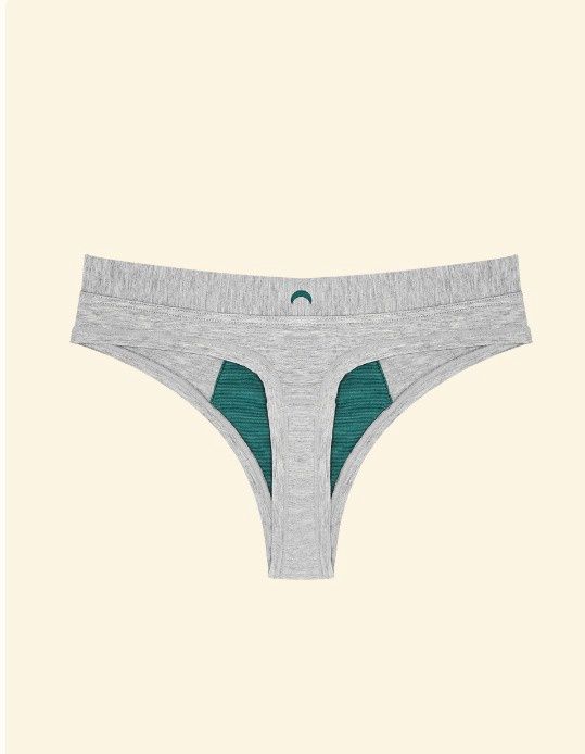 Mineral Undies - Thong, Colour: Grey, Size: XS