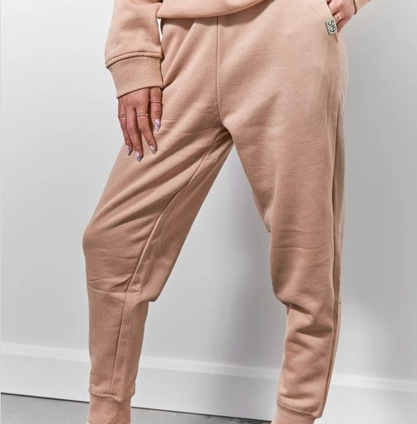 Down To Earth 519 Sweatpant (Unisex), Colour: Clay, Size: S