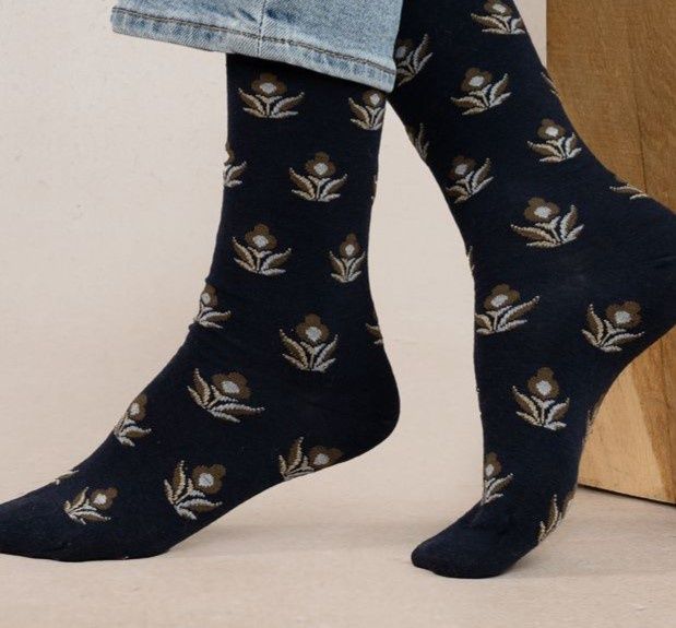6487 Merino Wool Roll Top Sock