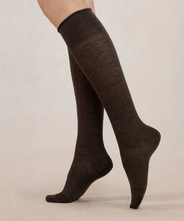 6970 Wool knee-high socks