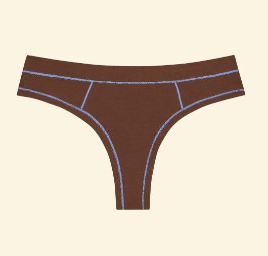 Mineral Undies - Thong - BR Brown