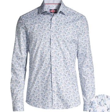 SOSL261700-402 L/S STRETCH DRESS SHIRT (COTTON BLEND)