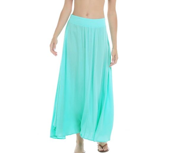 SK759640- TURQ Sidony Skirt