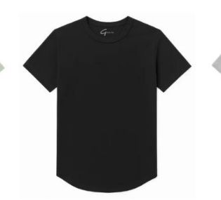 Gents- Cotton T-Shirt, Colour: Black, Size: M