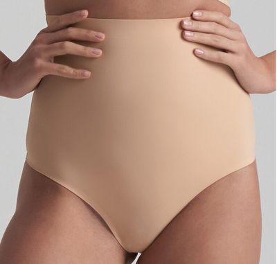 1400-Invisible Light Support High Waist Thong