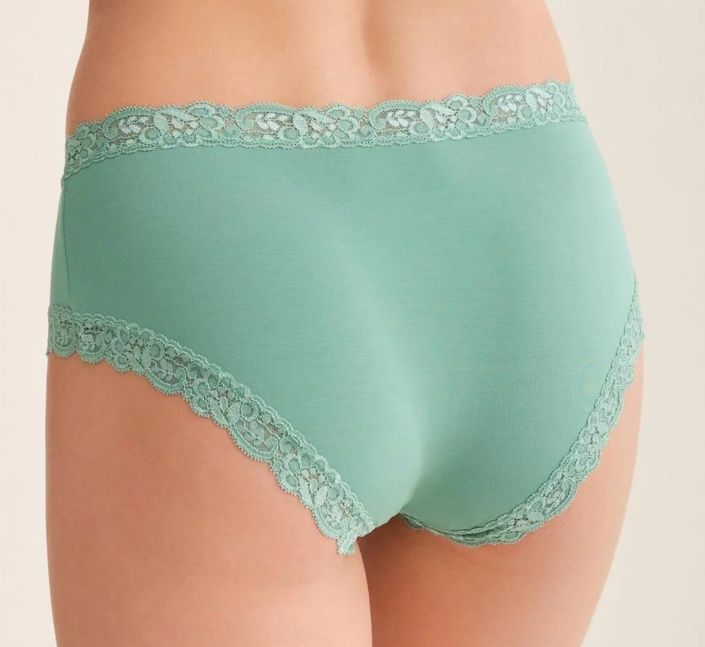 602- Agave Green Hi-Waist Boyshort