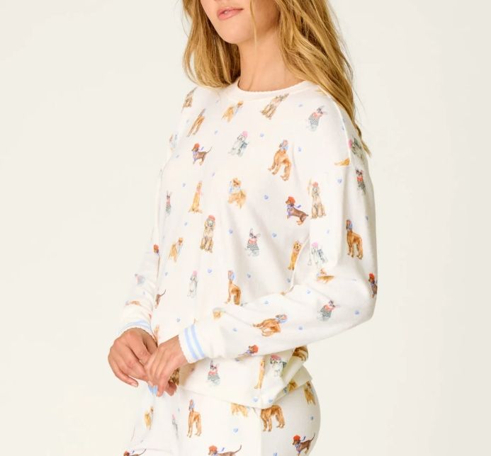 RZMEST1- Ivory Dog PJ Set
