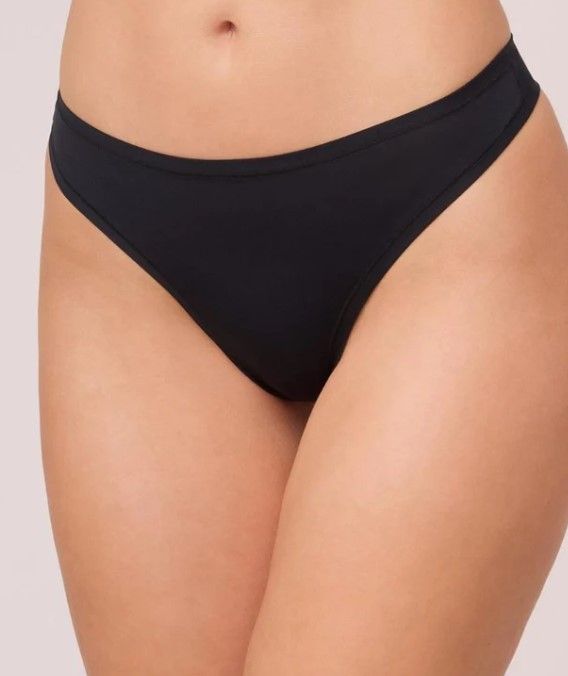 9757 BodyBliss Thong, Colour: Black, Size XS-XXL: S