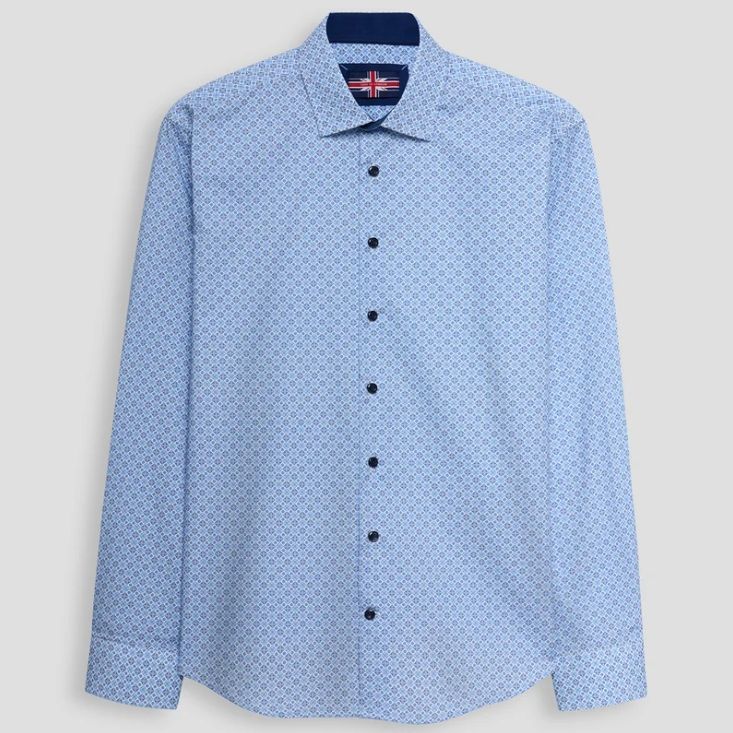 SOSL262703 SPORT SHIRT - BLUE