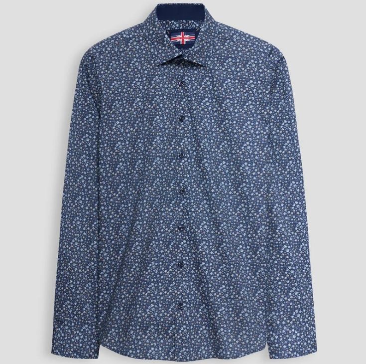 SOSL262705 SPORT SHIRT - NAVY