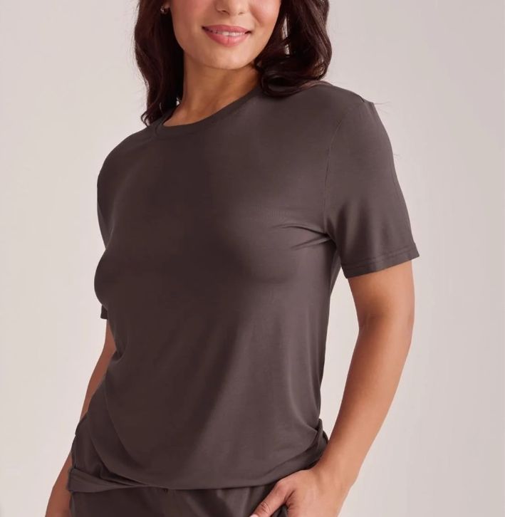 6145 Boyfriend T-Shirt, Colour: Espresso, Size: S