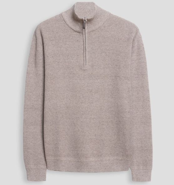 SOSW262315 Cotton Knit 1/4 Zip