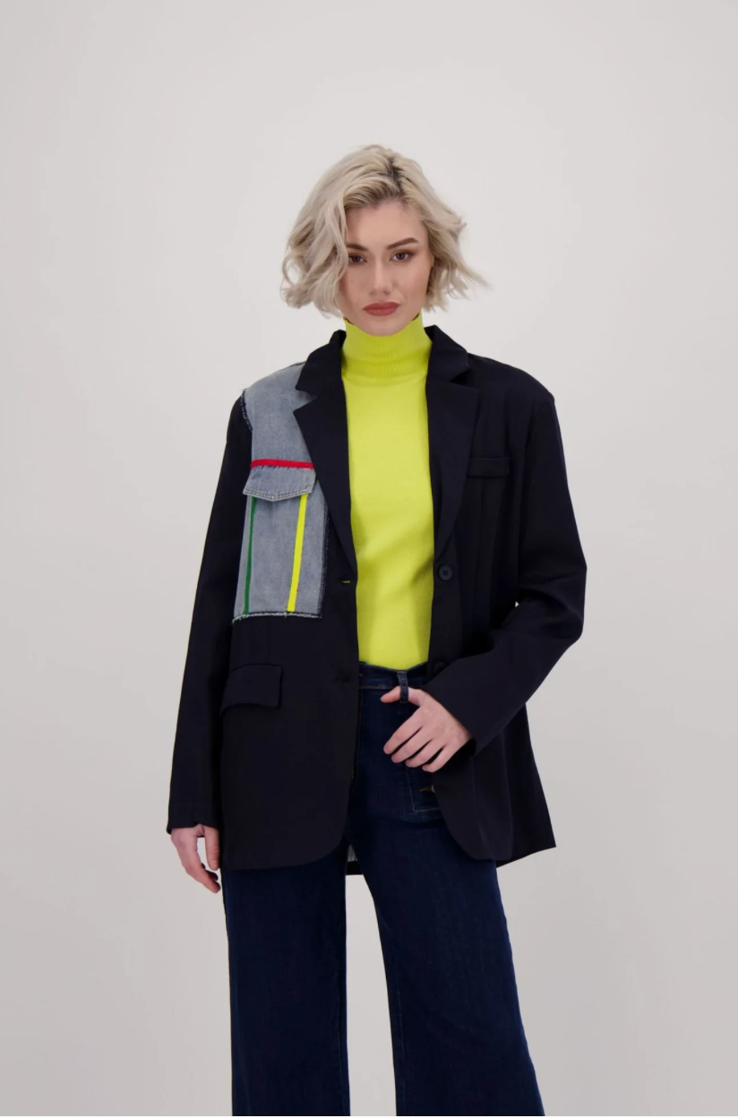 Navy Boyfriend Blazer 