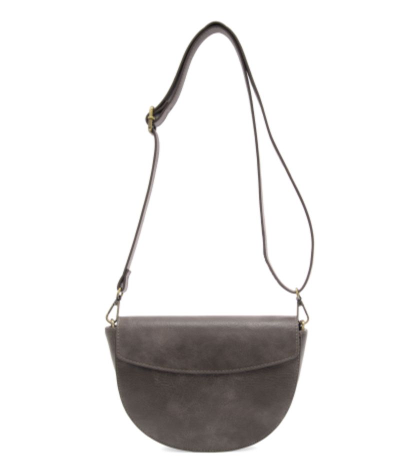 Joy Susan: Linda Crescent Crossbody w/ Braid Strap