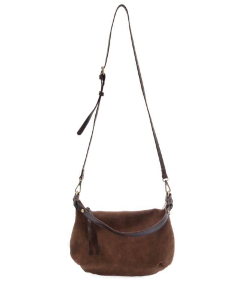 Joy Susan: Effie Faux Suede Hobo