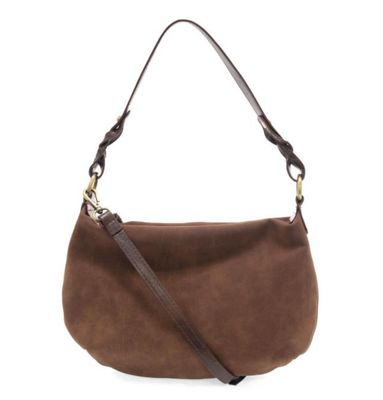 Joy Susan: Effie Faux Suede Hobo