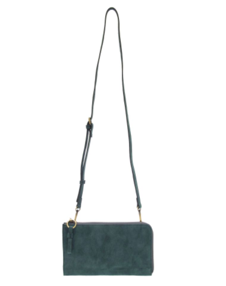 Joy Susan: Faux Suede Karina Conver Wrist&amp;Wallet 