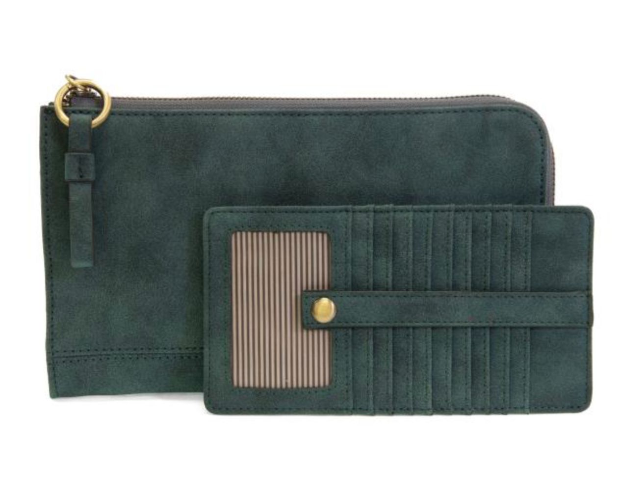 Joy Susan: Faux Suede Karina Conver Wrist&amp;Wallet 