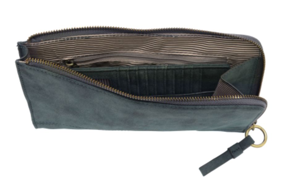 Joy Susan: Faux Suede Karina Conver Wrist&amp;Wallet 