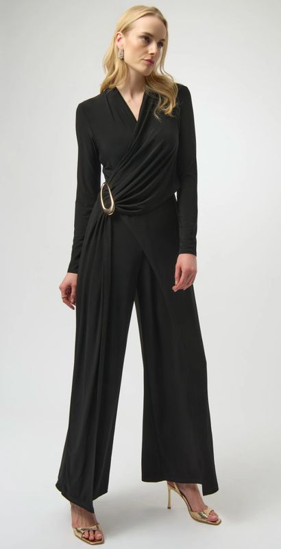 JR: Silky Knit Wide-Leg Jumpsuit 