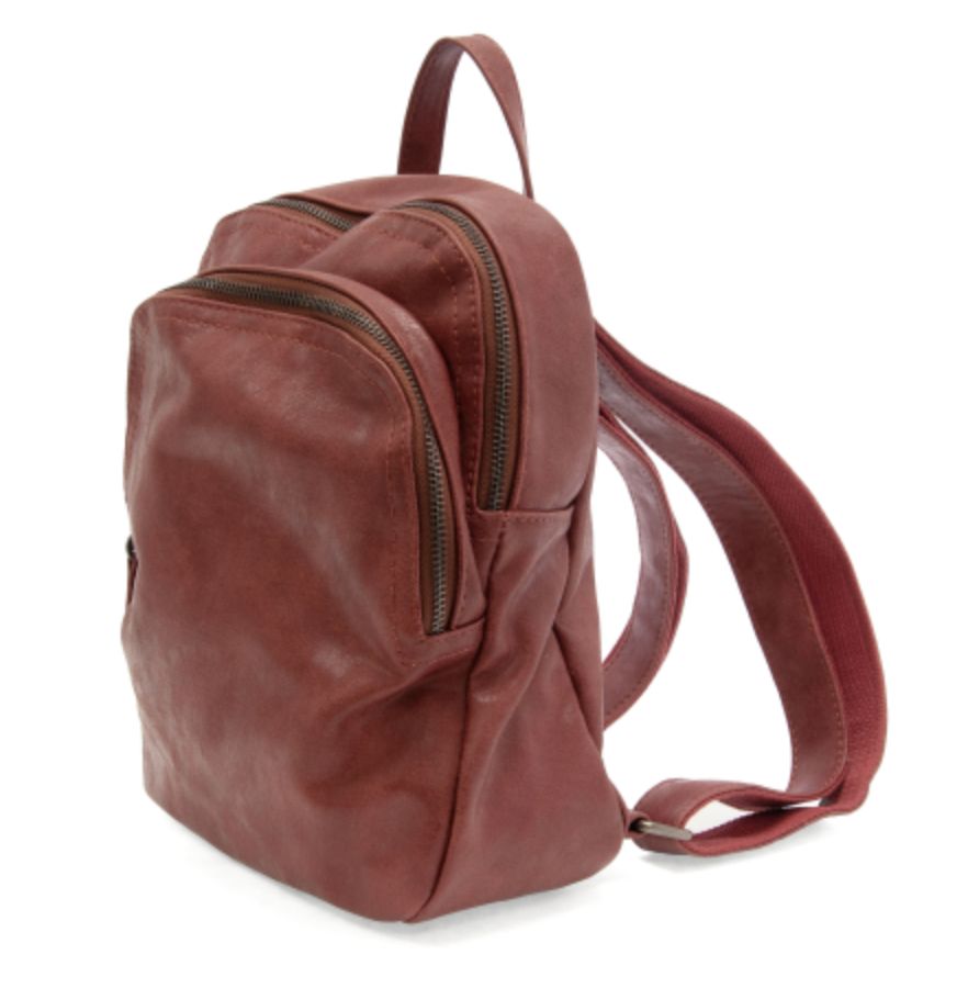 Joy Susan: Terracota Frankie Soft Backpack 