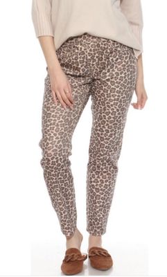 Flora Ashley: Reversible Leopard Pants