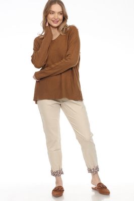 Flora Ashley: Reversible Leopard Pants