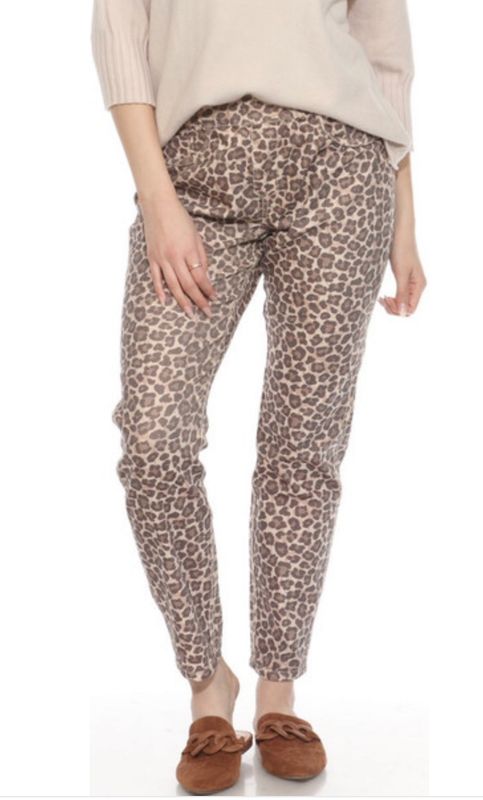 Flora Ashley: Reversible Leopard Pants
