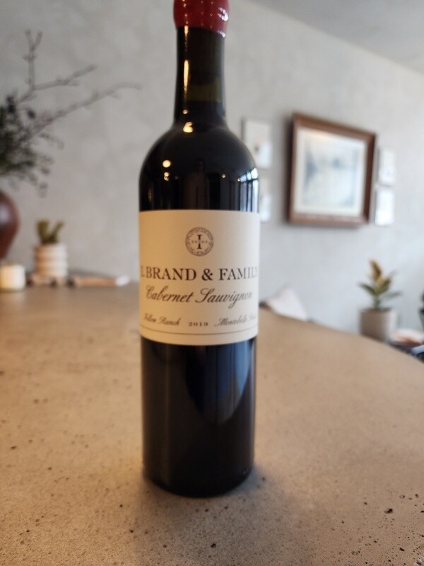 I. Brand Cabernet Sauvignon &#39;Fellom Ranch&#39; Santa Cruz Mtns. 2019
