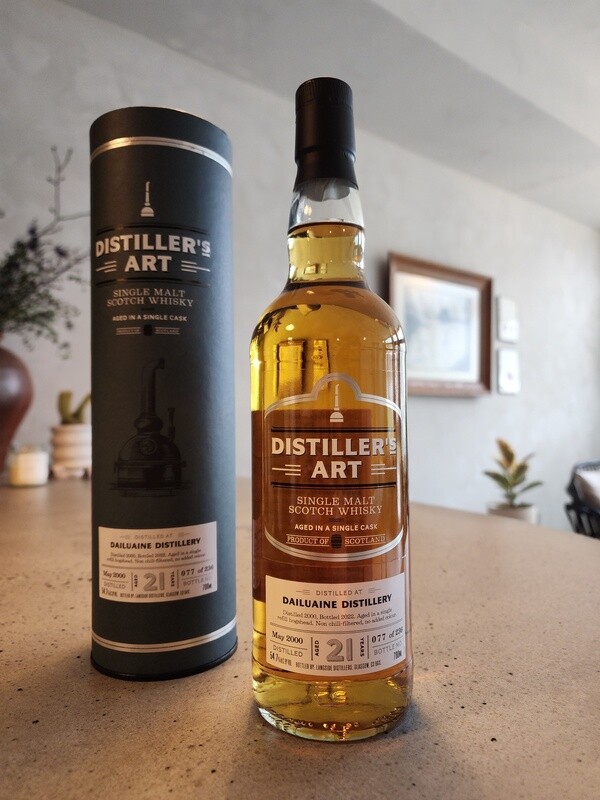 Distiller&#39;s Art Dailuane 21-year Scotch Whiskey