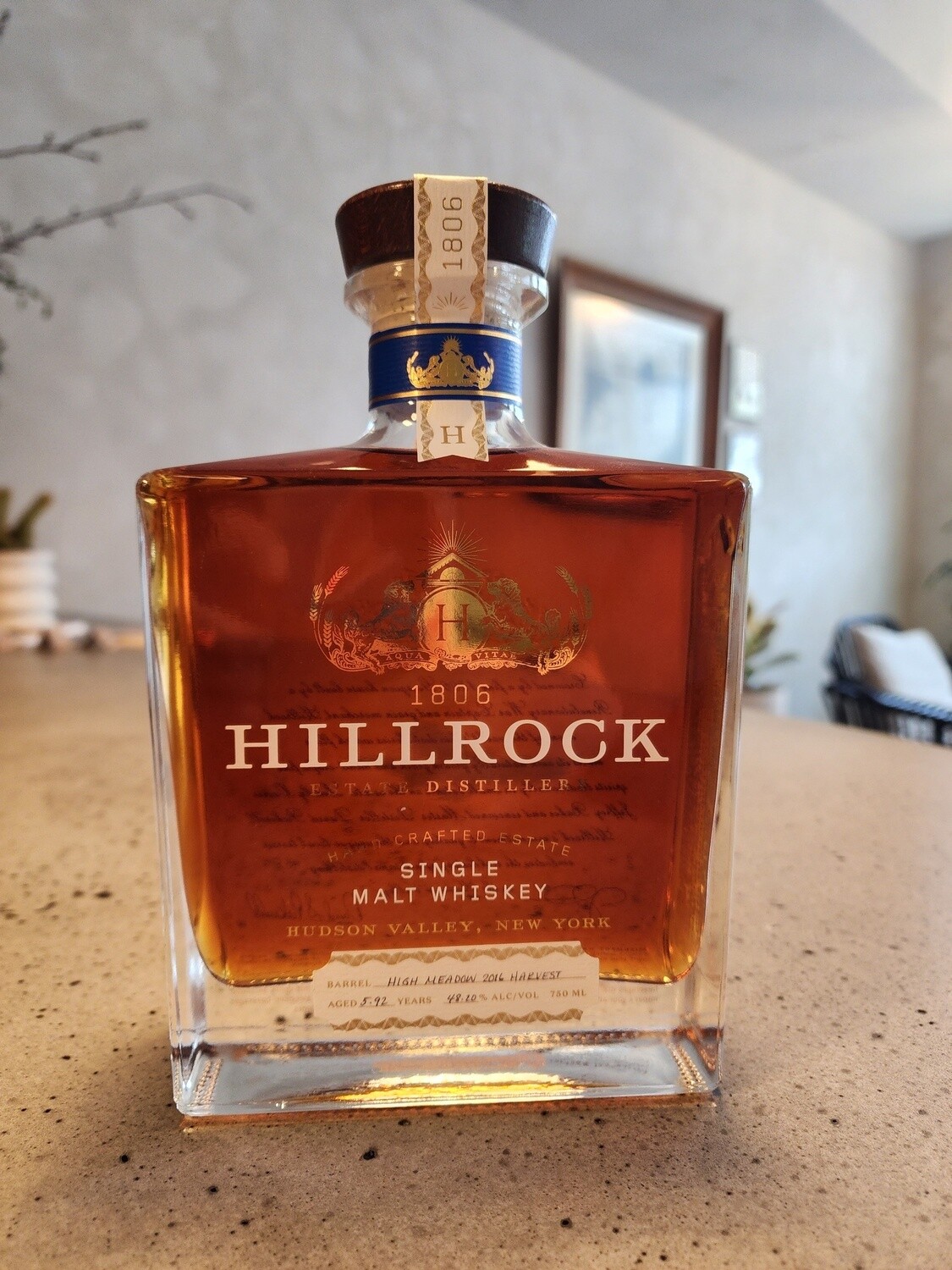 Hillrock Single Malt Whiskey