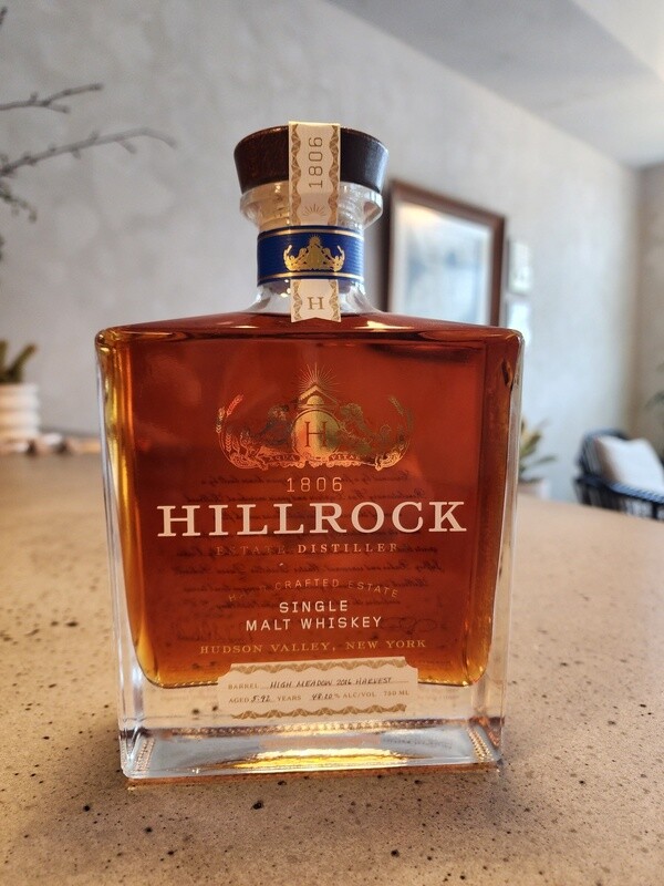 Hillrock Single Malt Whiskey