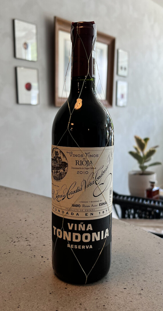 Lopez de Heredia Tondonia Reserva 2010 Rioja