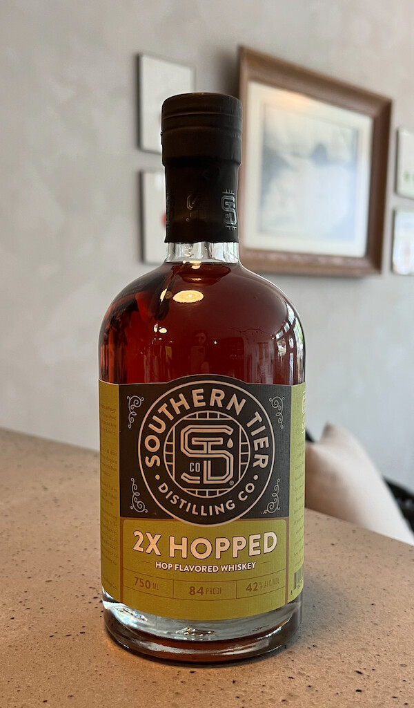 Southern Tier hopped whiskey