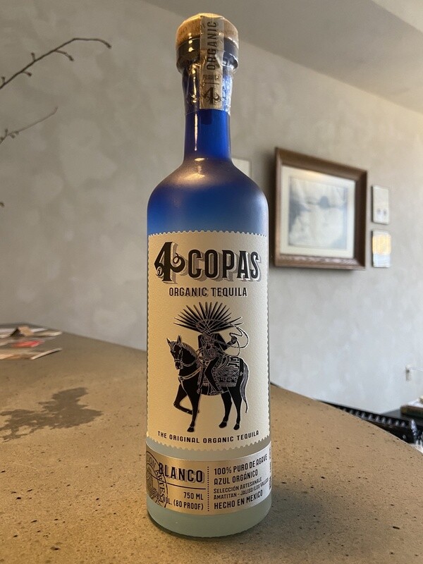 4 Copas Organic Tequila Blanco