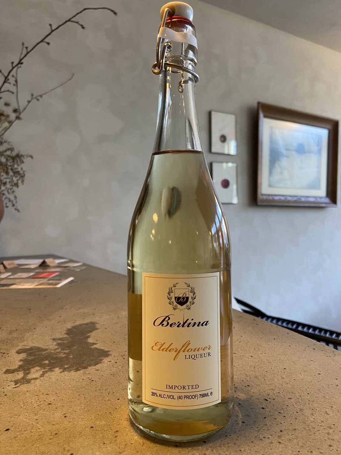 Elderflower Liqueur Bertina